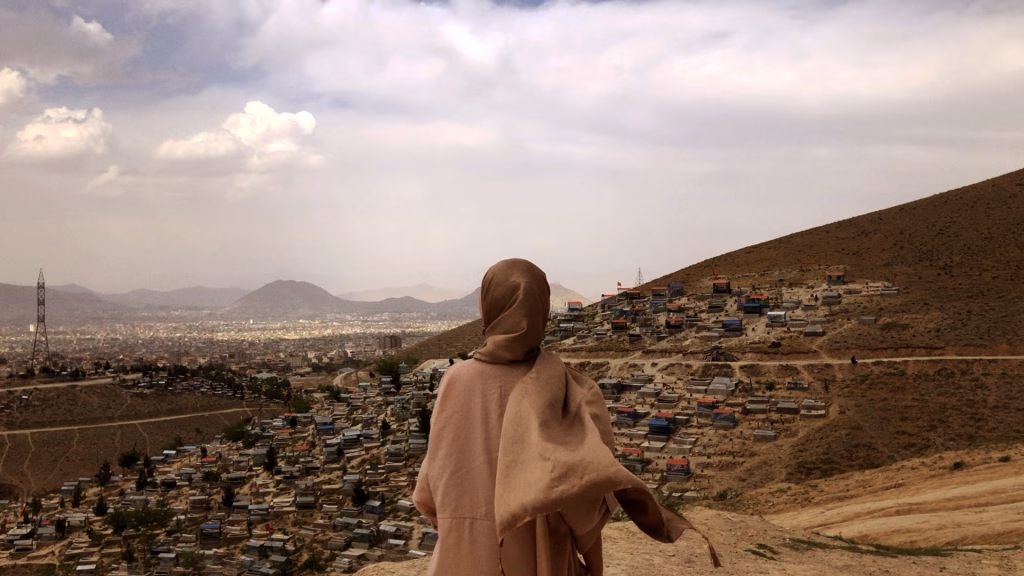 Yellow FIlm & TV The Secret Reading Club of Kabul Still 2 Protagonist Dua in Kabul